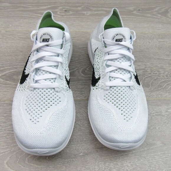 Nike Free RN Flyknit 2018 Womens Size 7.5 Running Shoes White NEW - Picture 6 of 14